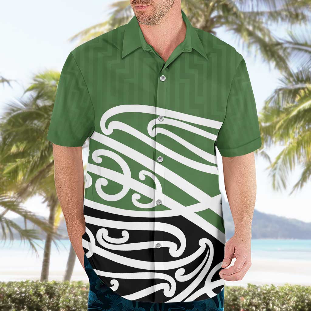 Green Fern New Zealand Kowhai Ngutukak Hawaiian Shirt LT9 - Polynesian Pride