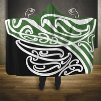 Green Fern New Zealand Kowhai Ngutukak Hooded Blanket LT9 - Polynesian Pride