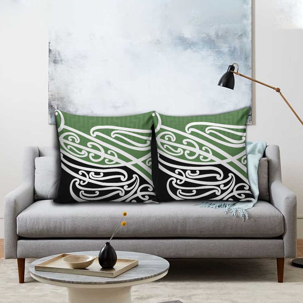Green Fern New Zealand Kowhai Ngutukak Pillow Cover LT9 - Polynesian Pride