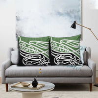 Green Fern New Zealand Kowhai Ngutukak Pillow Cover LT9 - Polynesian Pride