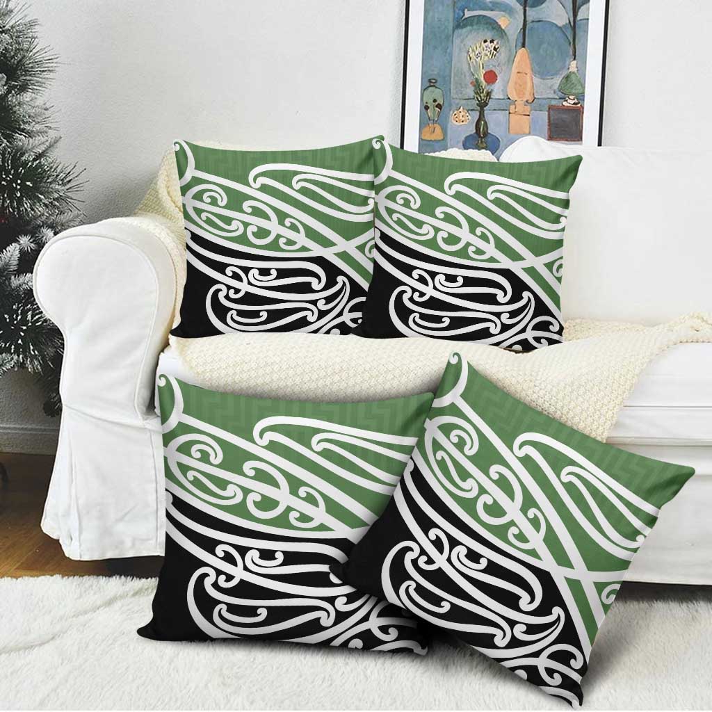 Green Fern New Zealand Kowhai Ngutukak Pillow Cover LT9 - Polynesian Pride