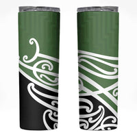 Green Fern New Zealand Kowhai Ngutukak Skinny Tumbler LT9 Green - Polynesian Pride