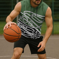 Green Fern New Zealand Kowhai Ngutukak Sleeveless Hoodie LT9 - Polynesian Pride