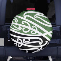 Green Fern New Zealand Kowhai Ngutukak Spare Tire Cover LT9 No hole Green - Polynesian Pride
