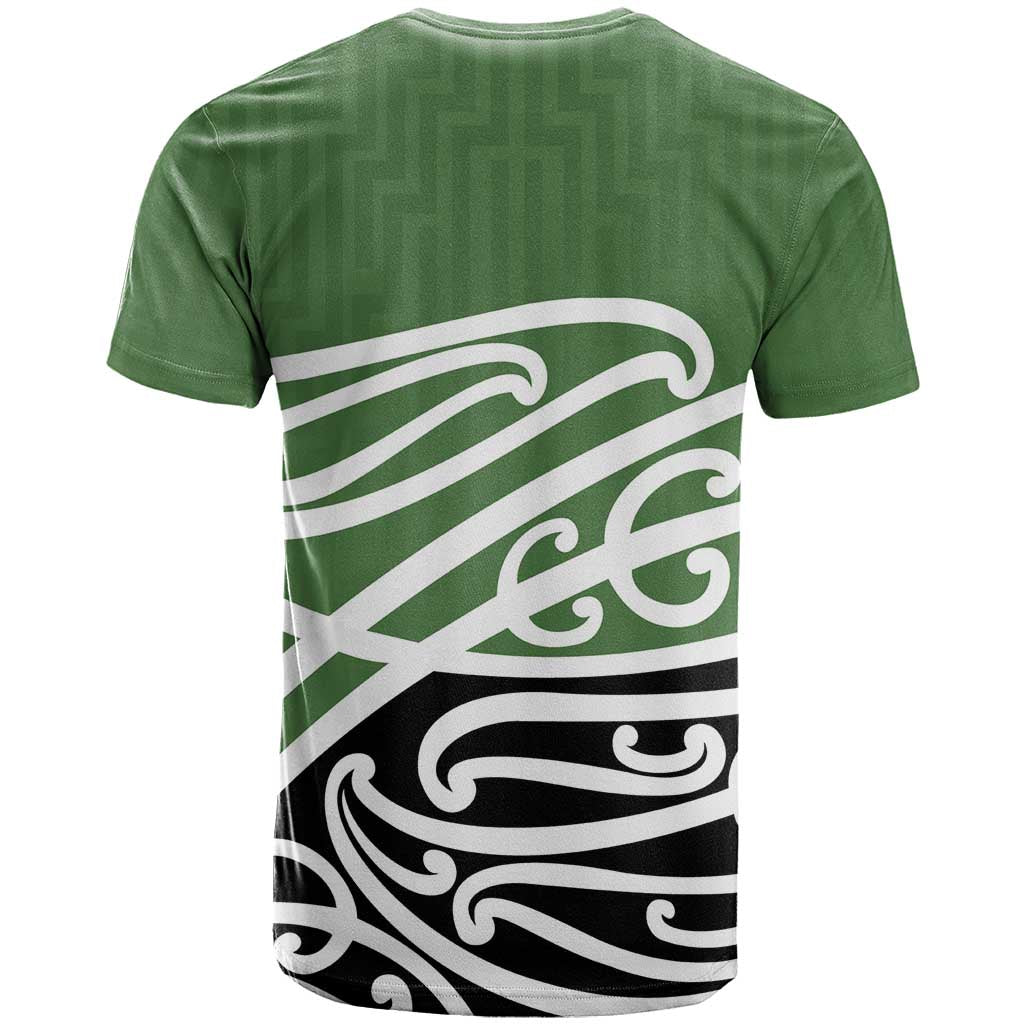 Green Fern New Zealand Kowhai Ngutukak T Shirt LT9 - Polynesian Pride