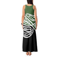Green Fern New Zealand Kowhai Ngutukak Tank Maxi Dress LT9 - Polynesian Pride