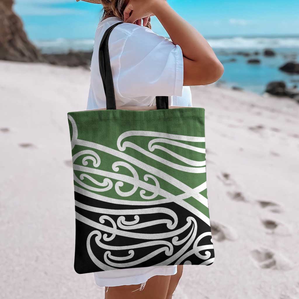 Green Fern New Zealand Kowhai Ngutukak Tote Bag LT9 - Polynesian Pride