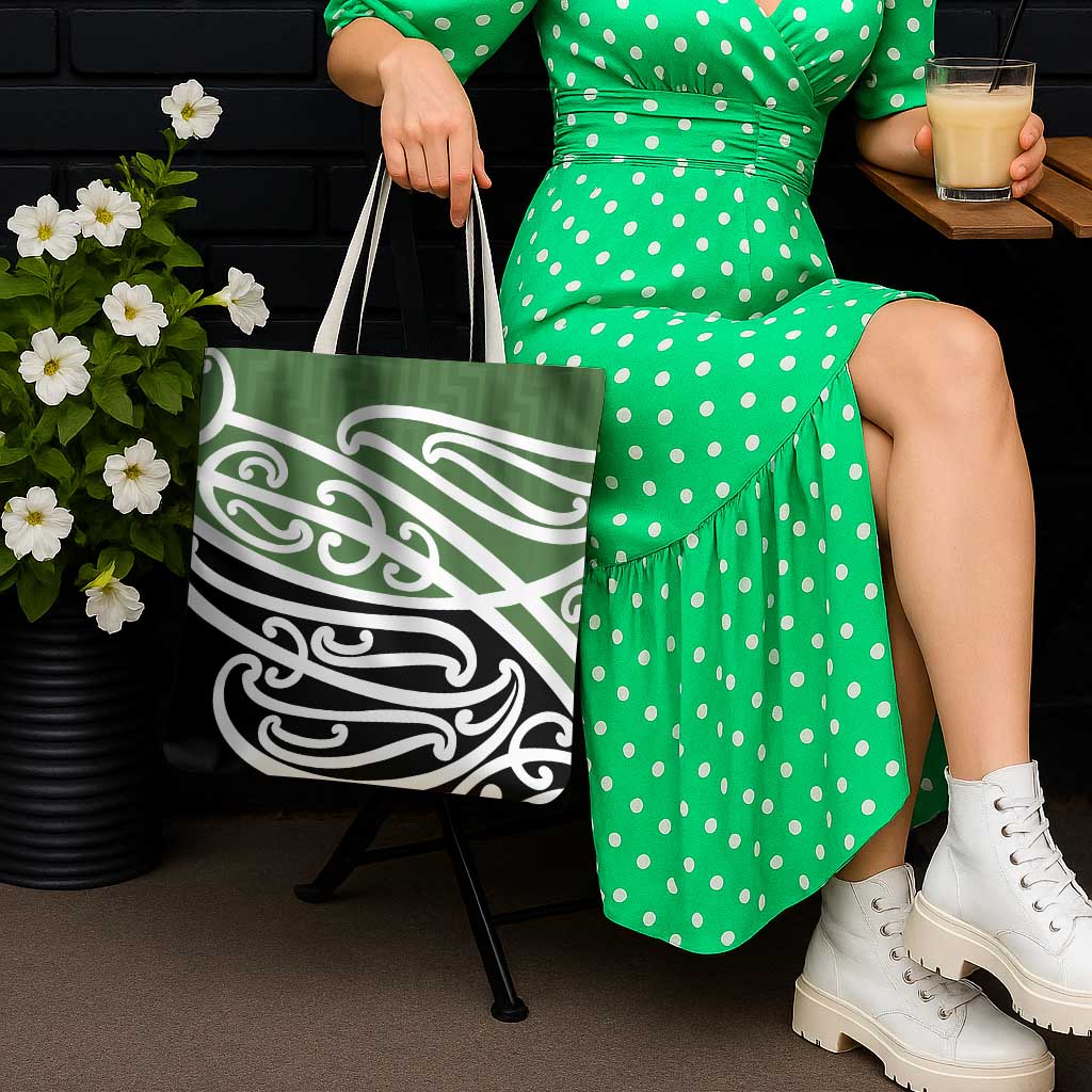 Green Fern New Zealand Kowhai Ngutukak Tote Bag LT9 - Polynesian Pride