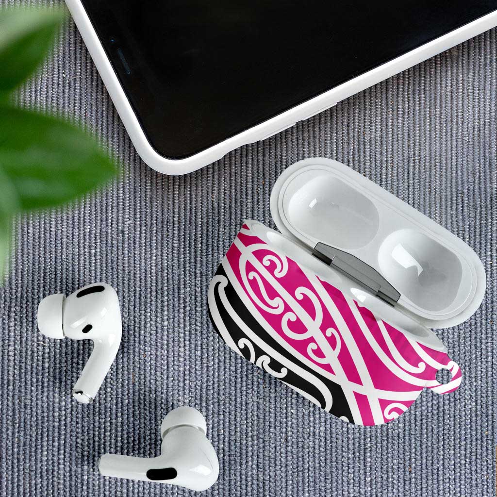 All Pink New Zealand Kowhai Ngutukak AirPods Case LT9 - Polynesian Pride