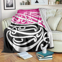 All Pink New Zealand Kowhai Ngutukak Blanket LT9 Pink - Polynesian Pride