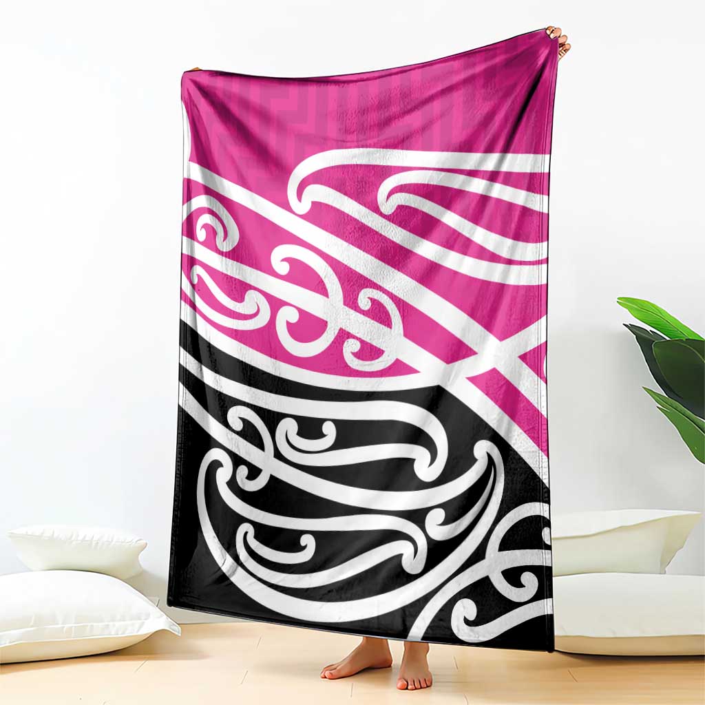 All Pink New Zealand Kowhai Ngutukak Blanket LT9 - Polynesian Pride