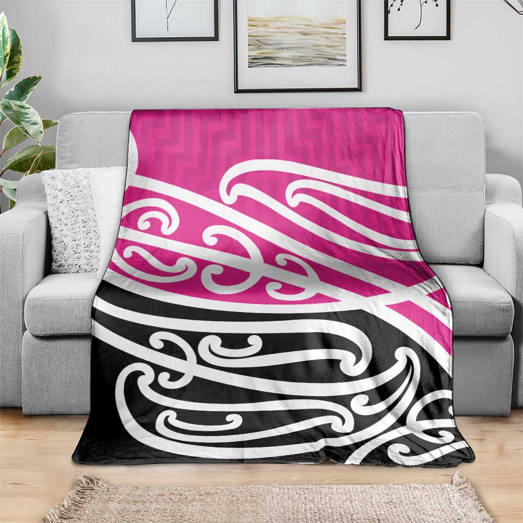 All Pink New Zealand Kowhai Ngutukak Blanket LT9 - Polynesian Pride