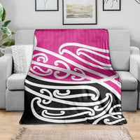 All Pink New Zealand Kowhai Ngutukak Blanket LT9 - Polynesian Pride