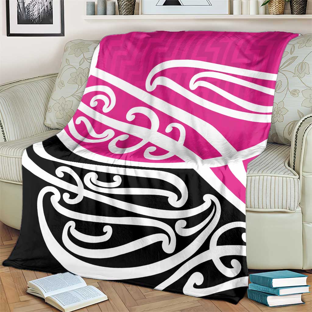 All Pink New Zealand Kowhai Ngutukak Blanket LT9 - Polynesian Pride