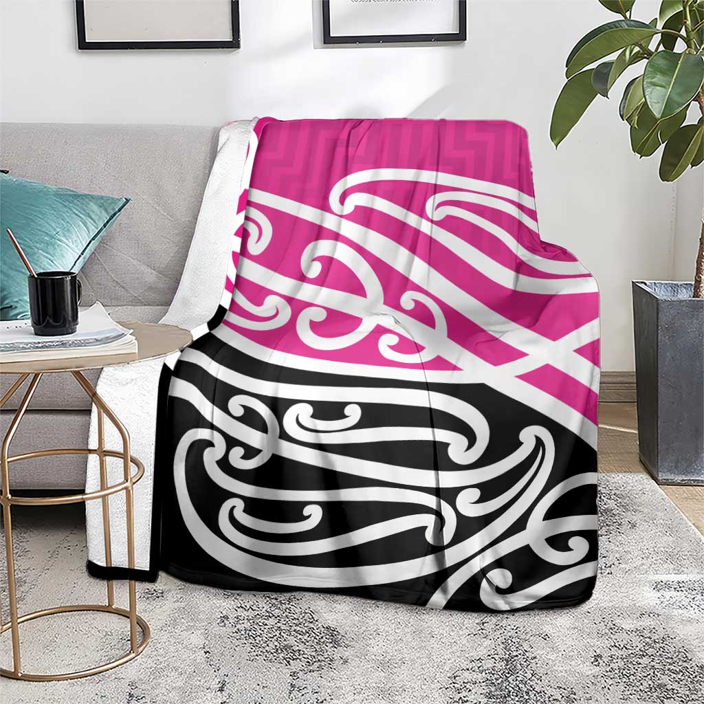 All Pink New Zealand Kowhai Ngutukak Blanket LT9 - Polynesian Pride