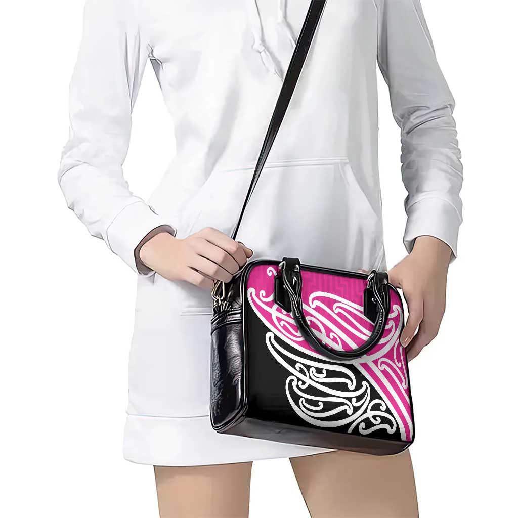 All Pink New Zealand Kowhai Ngutukak Shoulder Handbag - Polynesian Pride