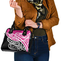 All Pink New Zealand Kowhai Ngutukak Shoulder Handbag - Polynesian Pride