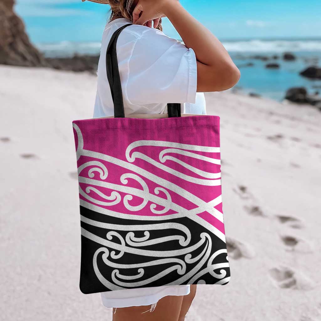All Pink New Zealand Kowhai Ngutukak Tote Bag LT9 - Polynesian Pride