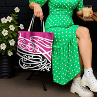 All Pink New Zealand Kowhai Ngutukak Tote Bag LT9 - Polynesian Pride