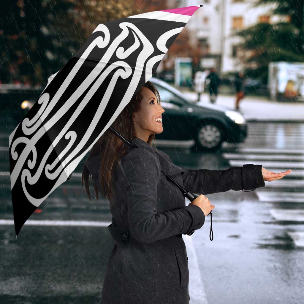 All Pink New Zealand Kowhai Ngutukak Umbrella - Polynesian Pride