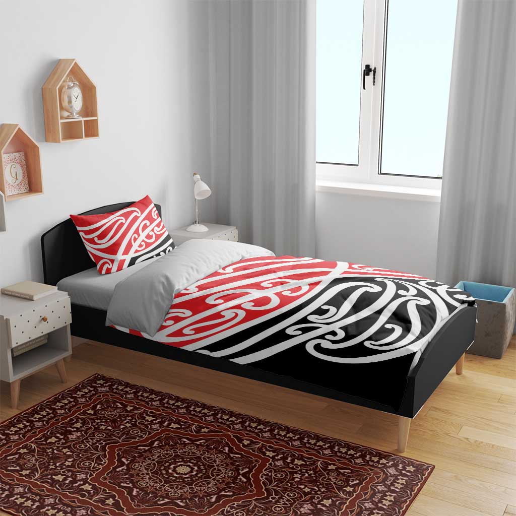 All Red New Zealand Kowhai Ngutukak Bedding Set - Polynesian Pride