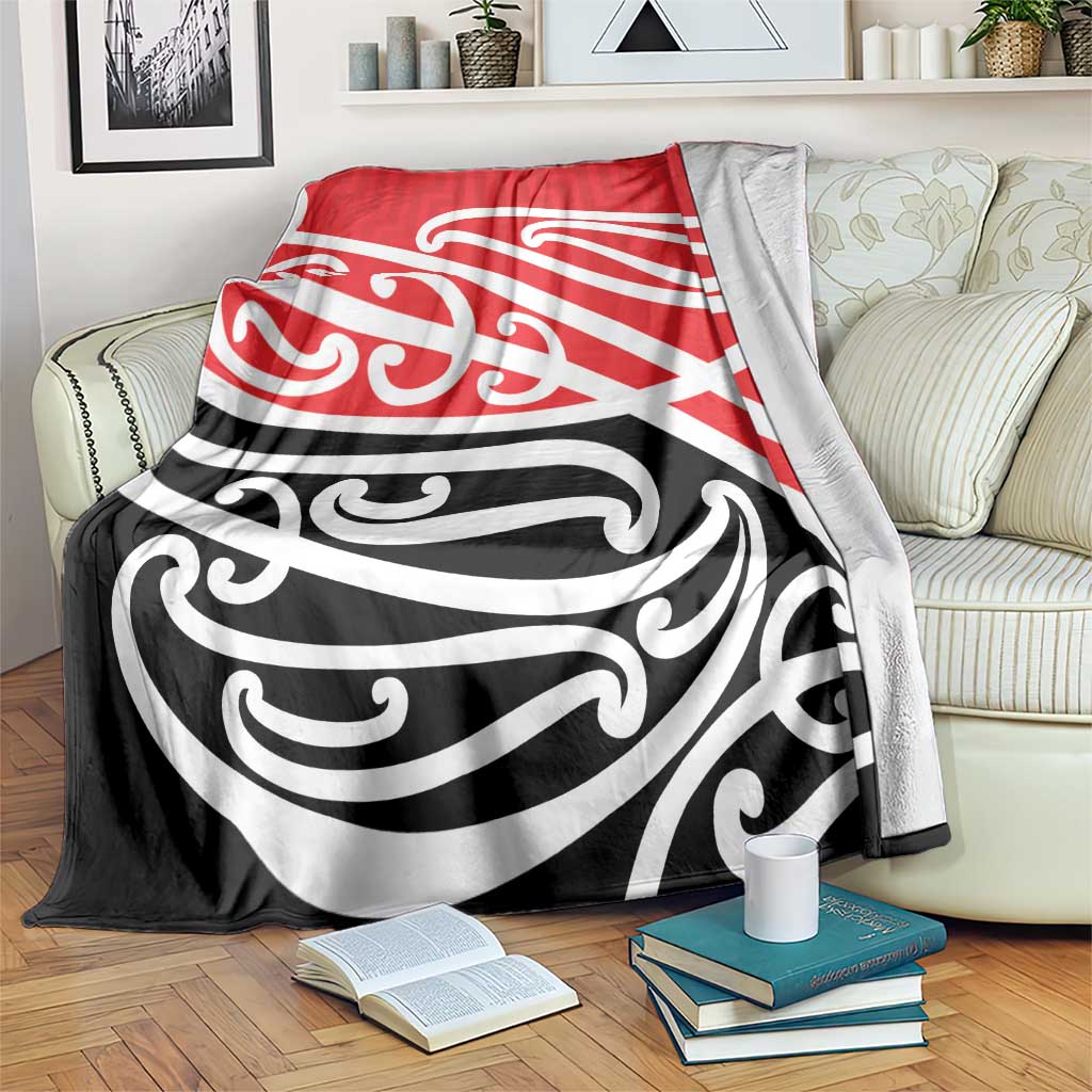 All Red New Zealand Kowhai Ngutukak Blanket - Polynesian Pride