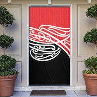 All Red New Zealand Kowhai Ngutukak Door Cover LT9 Red - Polynesian Pride