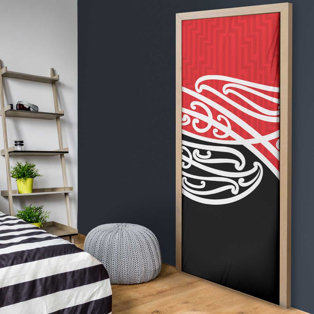 All Red New Zealand Kowhai Ngutukak Door Cover LT9 - Polynesian Pride