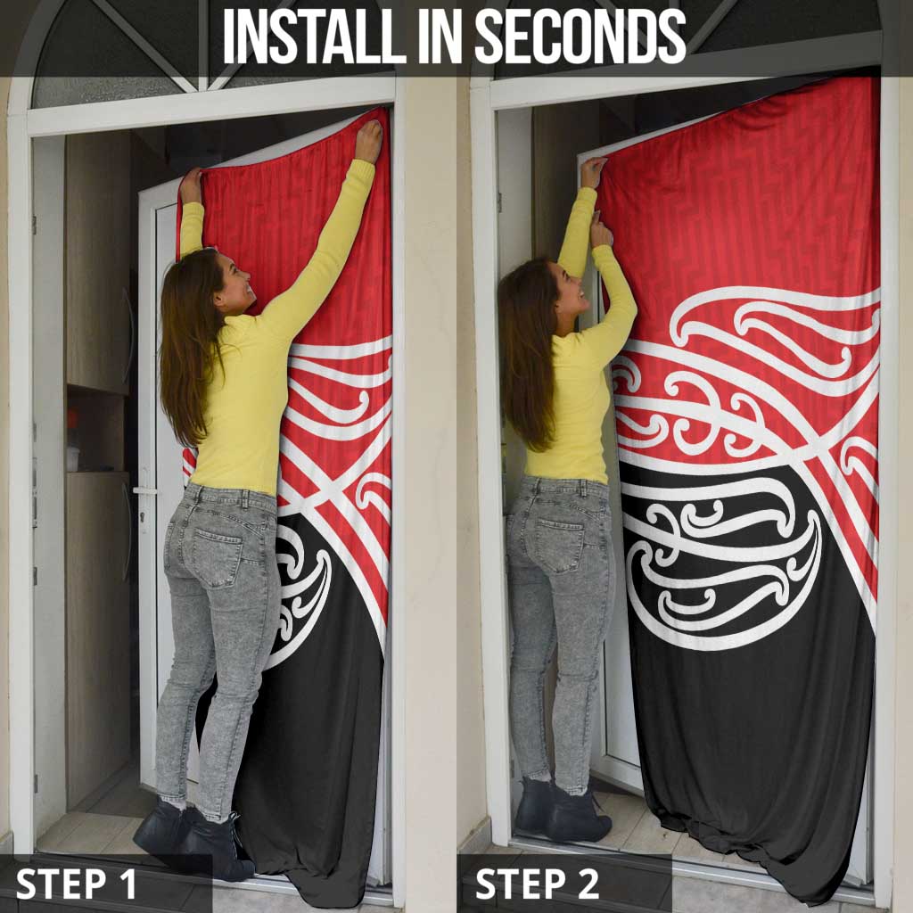 All Red New Zealand Kowhai Ngutukak Door Cover LT9 - Polynesian Pride