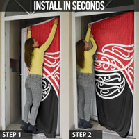 All Red New Zealand Kowhai Ngutukak Door Cover LT9 - Polynesian Pride