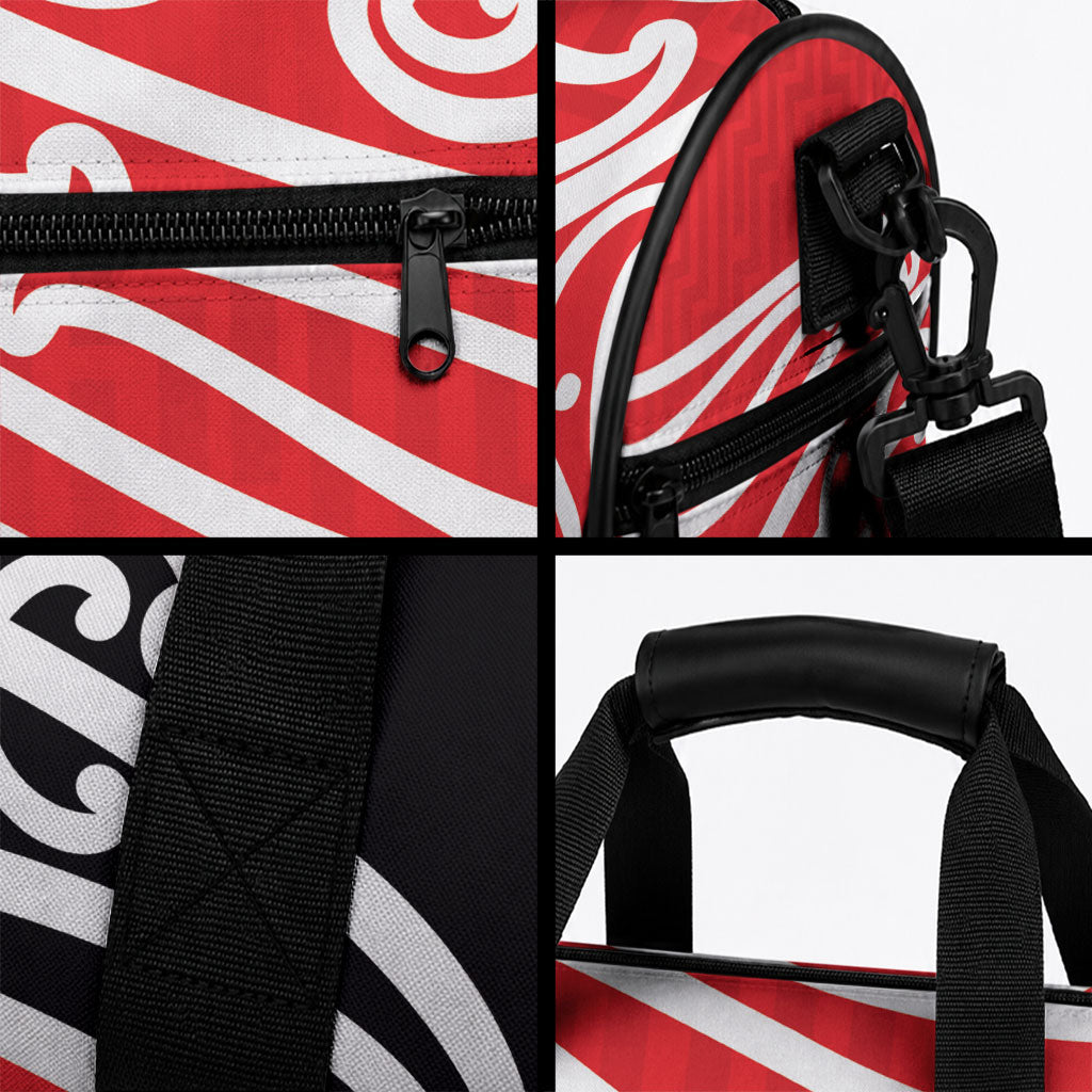 All Red New Zealand Kowhai Ngutukaka Duffle Bag LT9 - Polynesian Pride