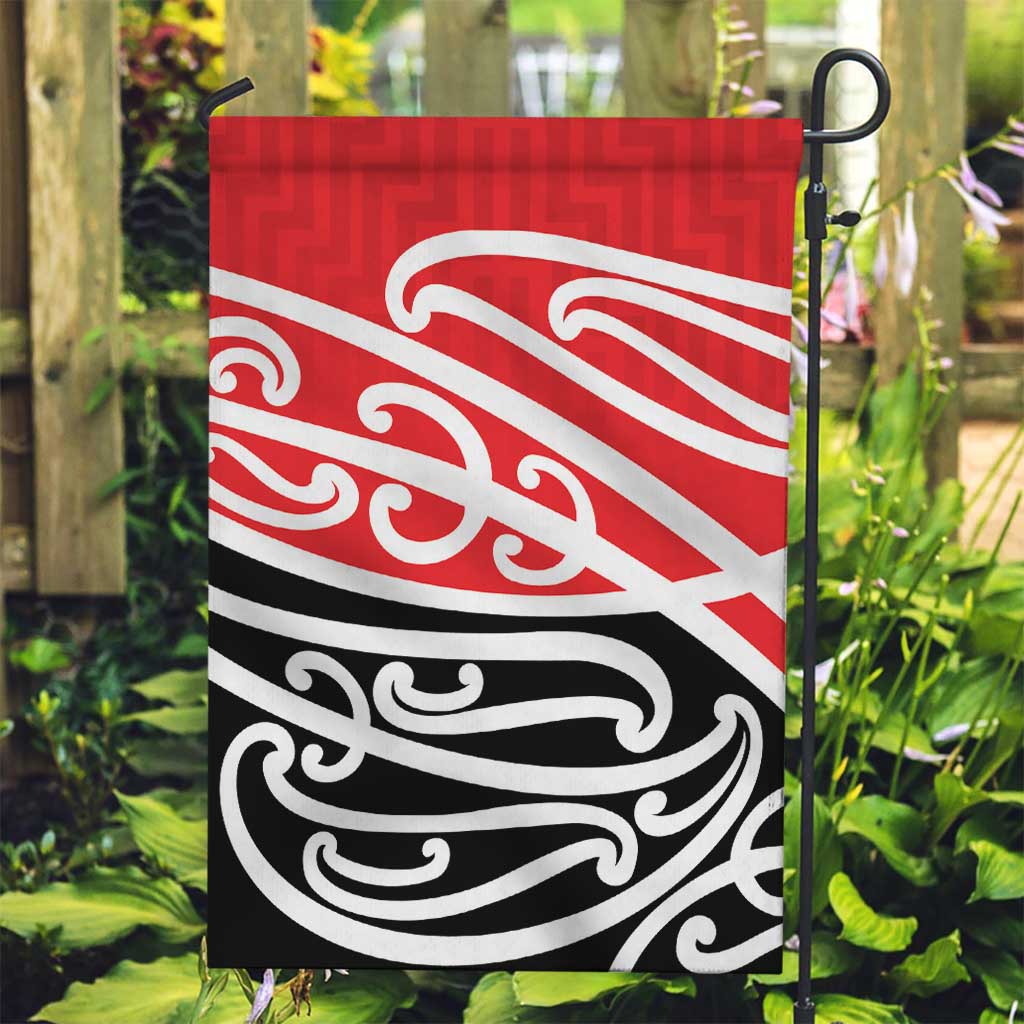 All Red New Zealand Kowhai Ngutukak Garden Flag - Polynesian Pride