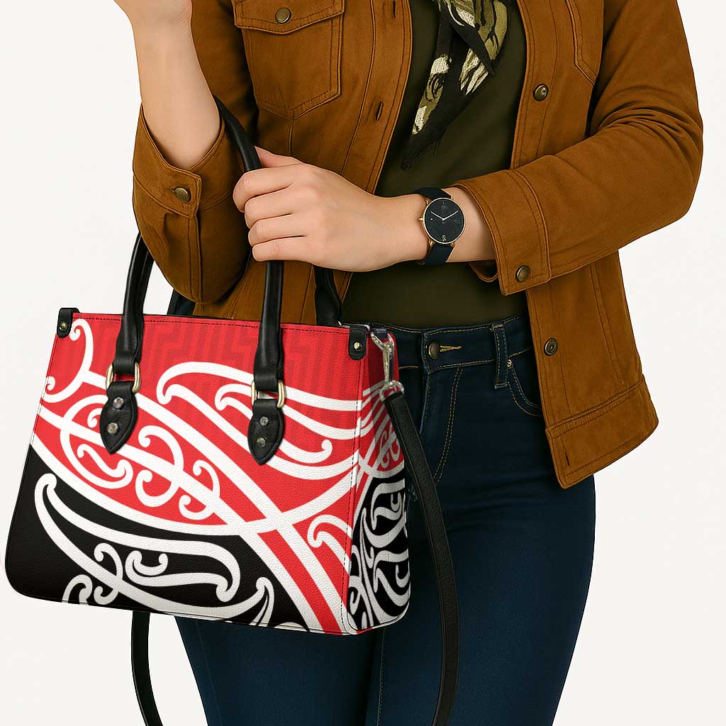 All Red New Zealand Kowhai Ngutukak Leather Bag - Polynesian Pride
