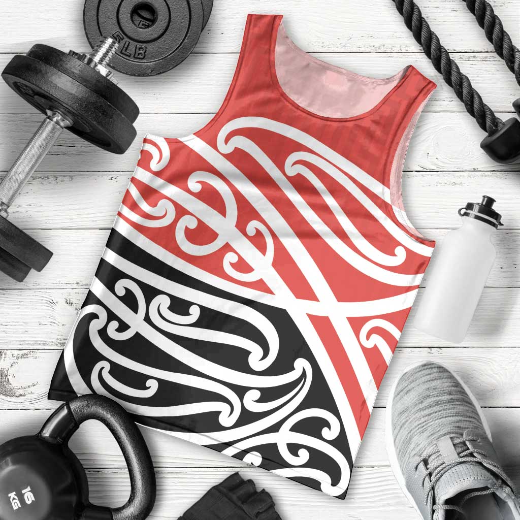 All Red New Zealand Kowhai Ngutukak Men Tank Top - Polynesian Pride