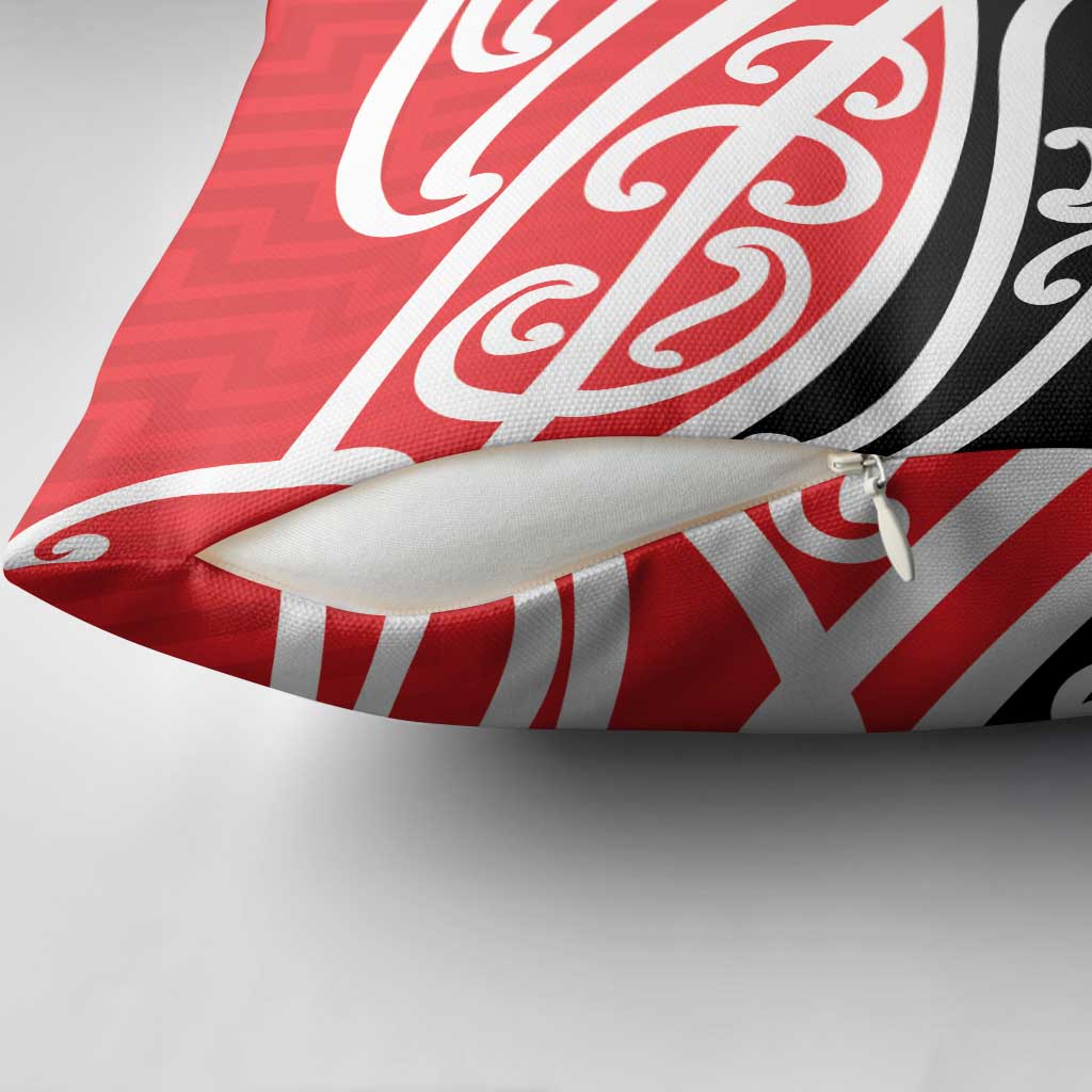 All Red New Zealand Kowhai Ngutukak Pillow Cover - Polynesian Pride