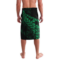 New Zealand Lawn Bowls Custom Lavalava Green Maori Warrior Tribal Silver Fern LT9 - Polynesian Pride