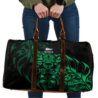 New Zealand Lawn Bowls Travel Bag Green Maori Warrior Tribal Silver Fern LT9 Green - Polynesian Pride