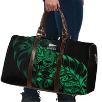 New Zealand Lawn Bowls Travel Bag Green Maori Warrior Tribal Silver Fern LT9 - Polynesian Pride
