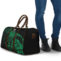 New Zealand Lawn Bowls Travel Bag Green Maori Warrior Tribal Silver Fern LT9 - Polynesian Pride