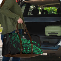 New Zealand Lawn Bowls Travel Bag Green Maori Warrior Tribal Silver Fern LT9 - Polynesian Pride