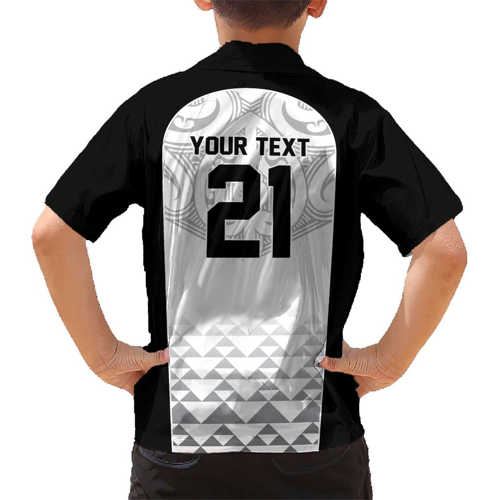World Football 2026 New Zealand Custom Hawaiian Shirt All White Fern Maori Tribal LT9 - Polynesian Pride