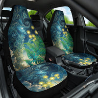 New Zealand Matariki Waipuna-a-rangi Car Seat Cover He Roimata o Rangi LT9 One Size Black - Polynesian Pride