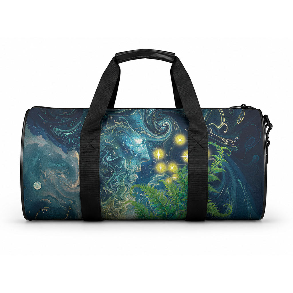 New Zealand Matariki Waipuna-a-rangi Duffle Bag He Roimata o Rangi LT9 One size Black - Polynesian Pride