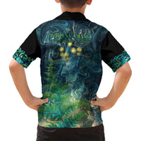 New Zealand Matariki Waipuna-a-rangi Kid Hawaiian Shirt He Roimata o Rangi LT9 - Polynesian Pride