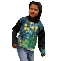 New Zealand Matariki Waipuna-a-rangi Kid Hoodie He Roimata o Rangi LT9 - Polynesian Pride