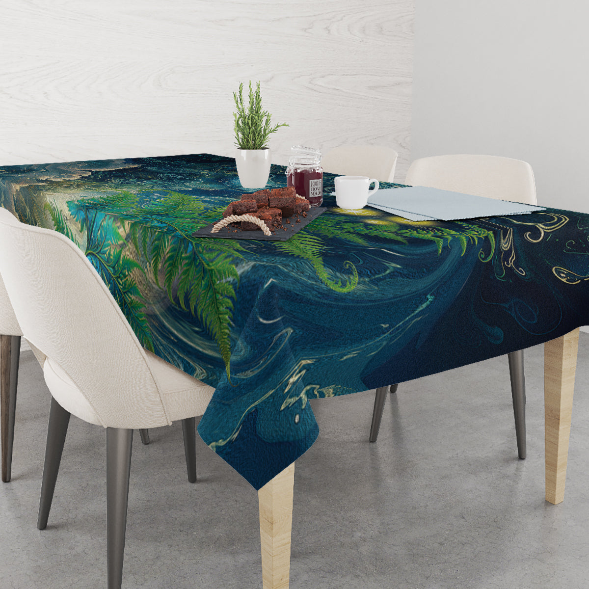 New Zealand Matariki Waipuna-a-rangi Tablecloth He Roimata o Rangi