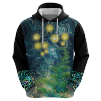 New Zealand Matariki Waipuna-a-rangi Zip Hoodie He Roimata o Rangi LT9 - Polynesian Pride