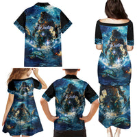 New Zealand Matariki Waita Family Matching Puletasi and Hawaiian Shirt The Way Of The Water LT9 - Polynesian Pride