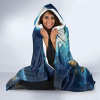 New Zealand Matariki Waita Hooded Blanket The Way Of The Water LT9 - Polynesian Pride