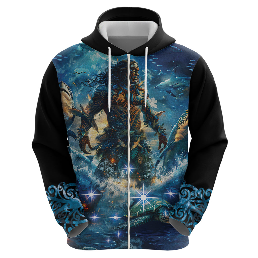New Zealand Matariki Waita Hoodie The Way Of The Water LT9 - Polynesian Pride